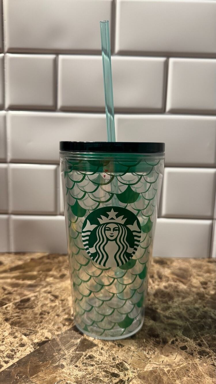 Starbucks 2021 50th Anniversary Green Siren Scales Tumbler